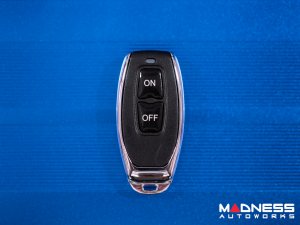 Jaguar F-TYPE Performance Exhaust System - MADNESS - 2.0L Turbo - Center Exit - Vacuum Valve Design - Black Chrome Exhaust Tips Jaguar F-TYPE Performance Exhaust System - MADNESS - 2.0L Turbo - Center Exit - Vacuum Valve Design - Black Chrome Exhaust Tips